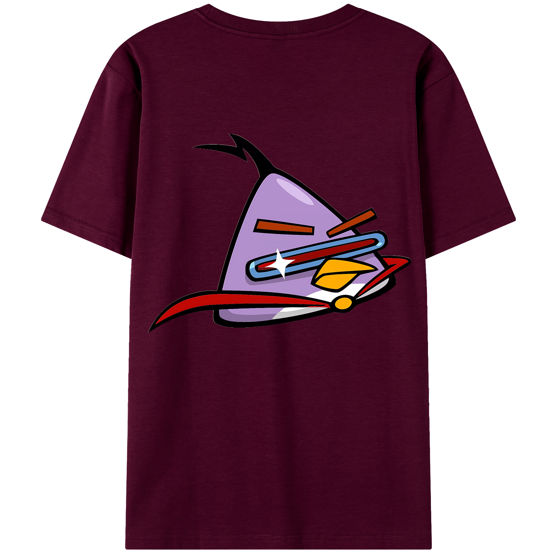 （画像用） Angry Birds アングリーバード レディース半袖Tシャツ(バックプリント)